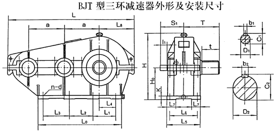 BJT125��BJT145��BJT175��BJT215��BJT255��BJT300��BJT350��BJT400�����h(hu��n)�p�ٙC(j��)���μ����b�ߴ�