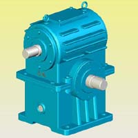 WHS型圓弧圓柱蝸桿減速機(jī)實(shí)體模型(JB2318—79)