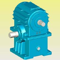 WHS型圓弧圓柱蝸桿減速機(jī)實(shí)體模型(JB2318—79)