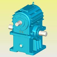 WHS型圓弧圓柱蝸桿減速機(jī)實(shí)體模型(JB2318—79)