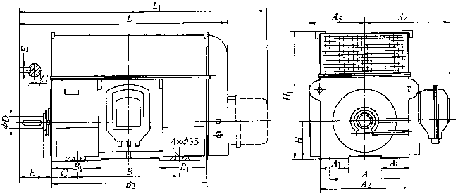 Y��YRϵ���������ஐ��늄әC���μ����b�ߴ磨660V��